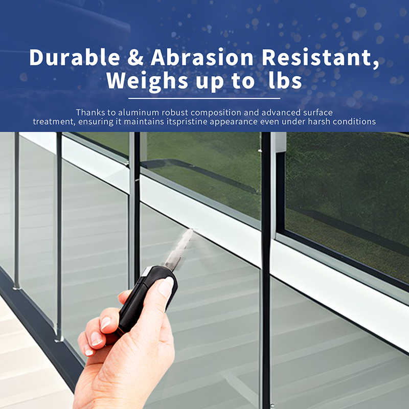 Индивидуальные конструкции алюминиевых перил Алюминиевые наружные садовые балюстрады балконные стальные перила